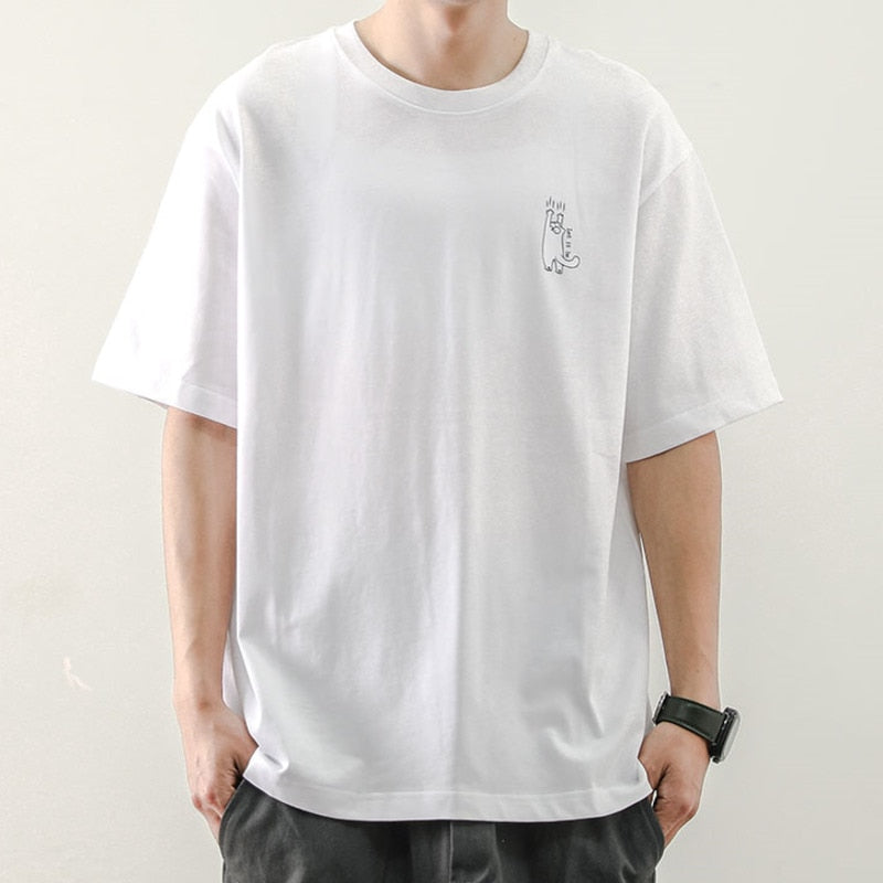 חולצות חתולים Oversize