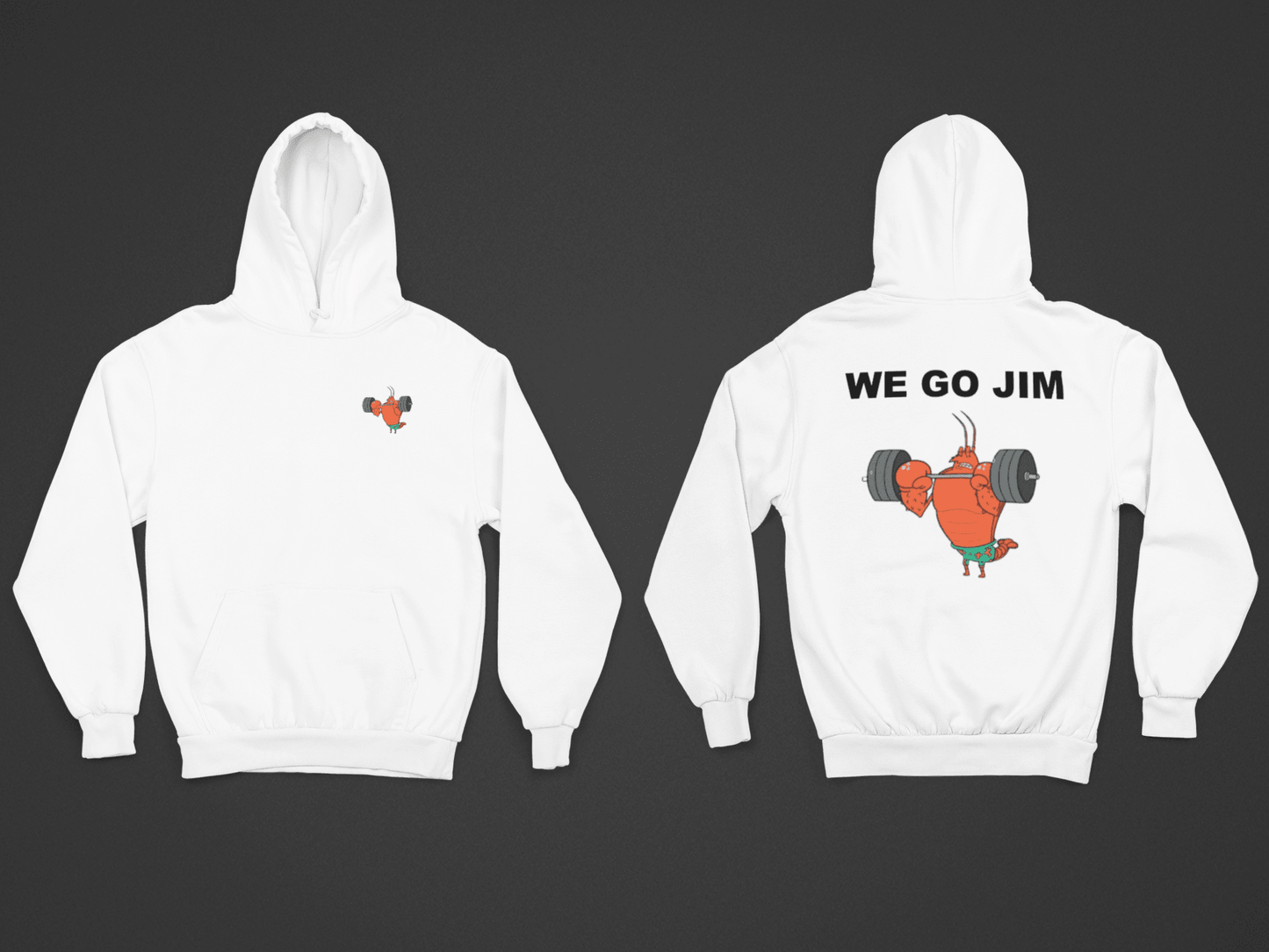 סוויטשירט We go jim